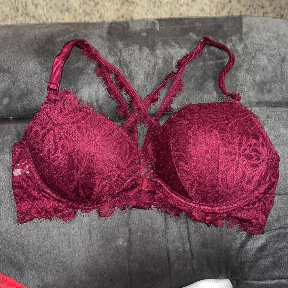 Victoria’s Secret pink racer back bra